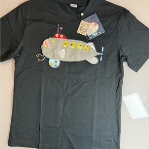 LOEWE Men’s Suna Fujita Submarine T-Shirt – Size L – New with Tags
